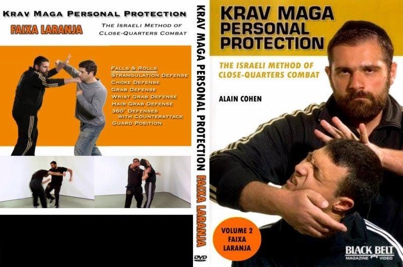 ALAIN COHEN KRAV MAGA PERSONAL PROTECTION 6 VOLUMES VideoFight DVDs