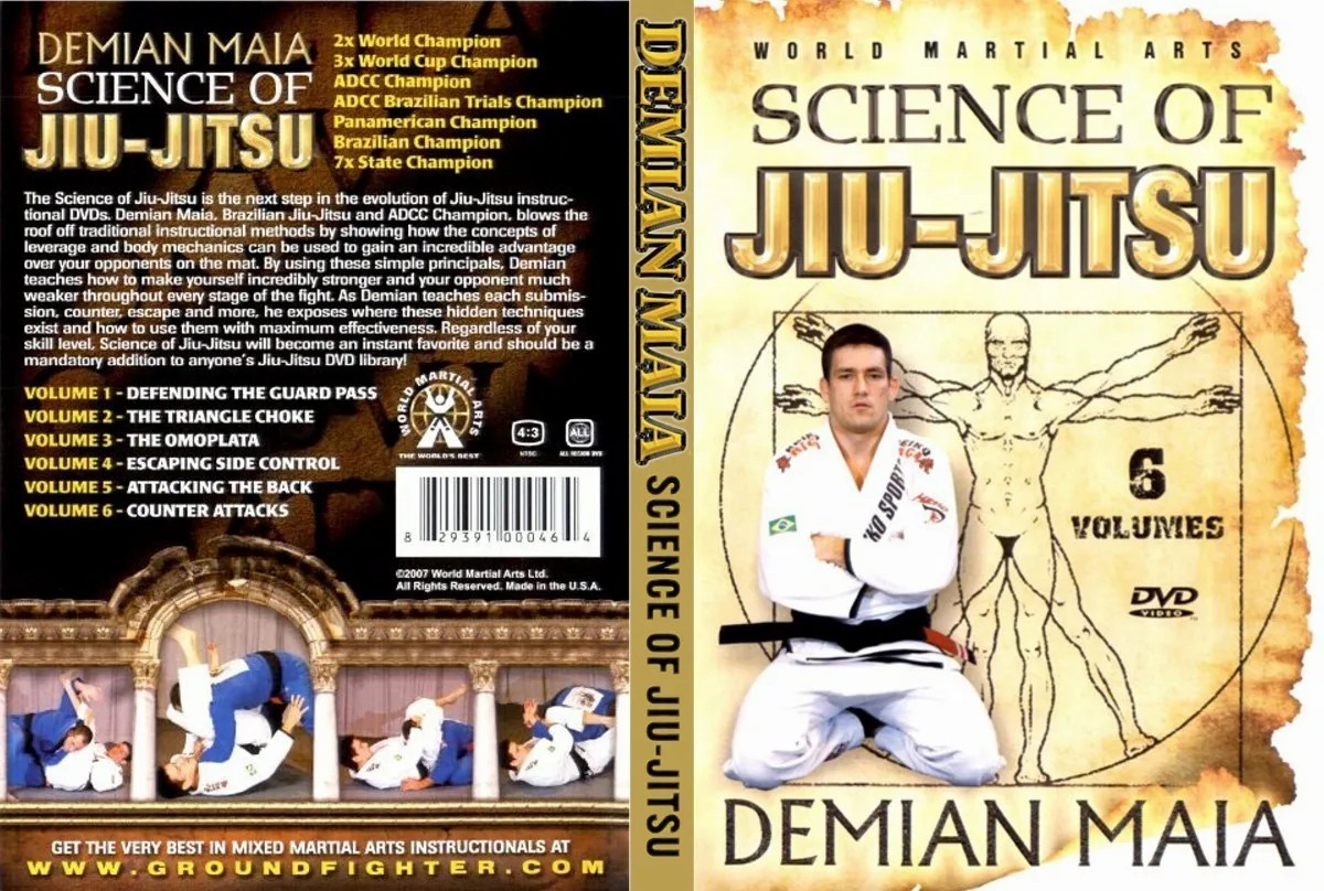 Demian Maia Science of Jiu-jitsu - 6 DVD Set Missing 2nd