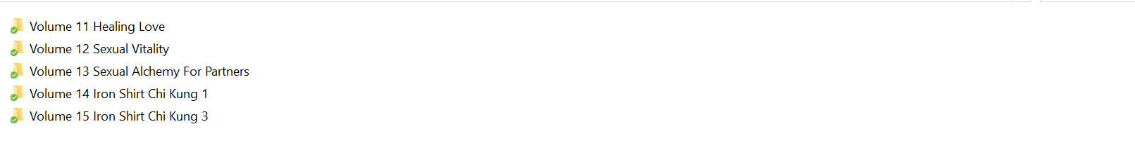 Master mantak chia collection 2