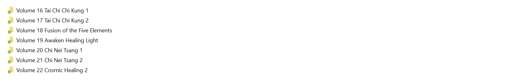 Master mantak chia collection 3