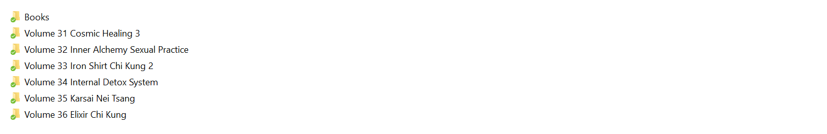 Master mantak chia collection 5