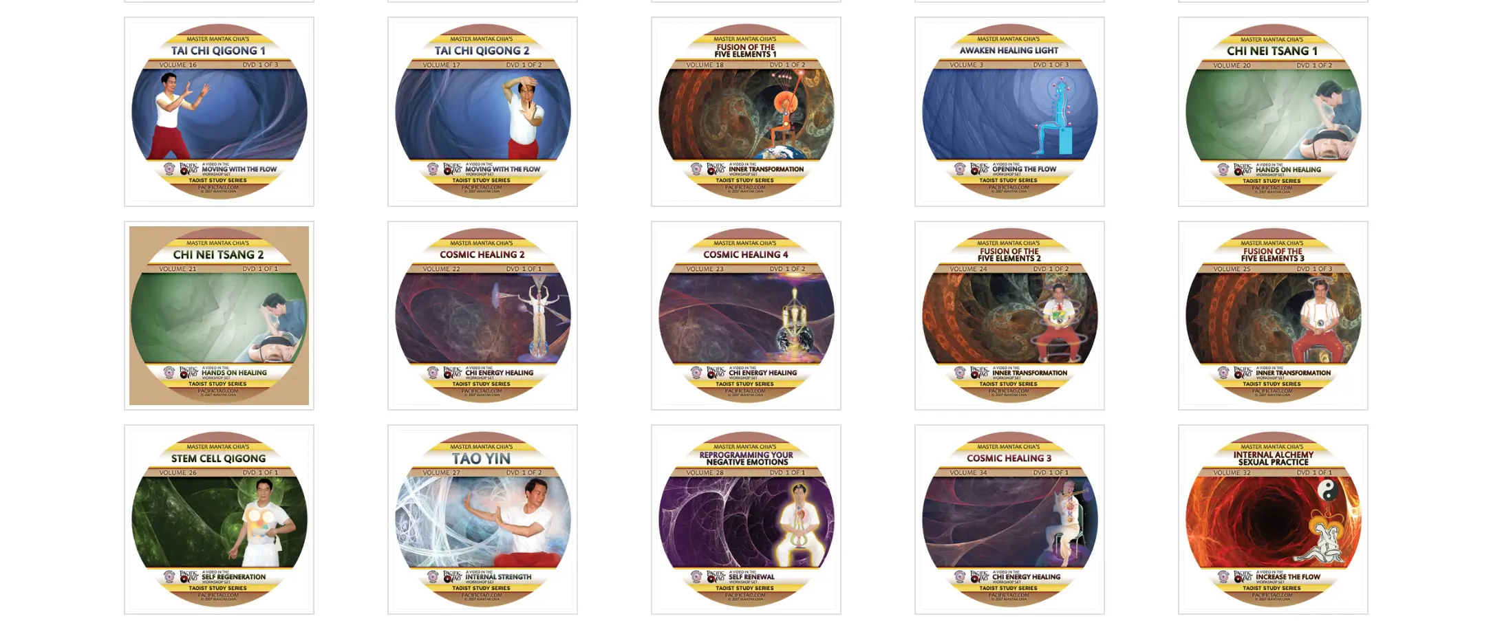 Master mantak chia collection dvds 1