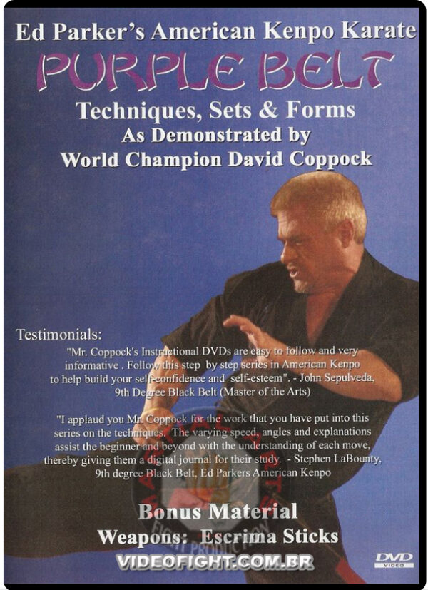 ED PARKER AMERICAN KENPO PURPLE BELT INSTRUCTIONAL VIDEOFIGHT