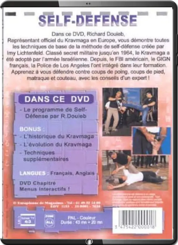 RICHARD DOUIEB KRAV MAGA SELF DEFENSE 1 BACK