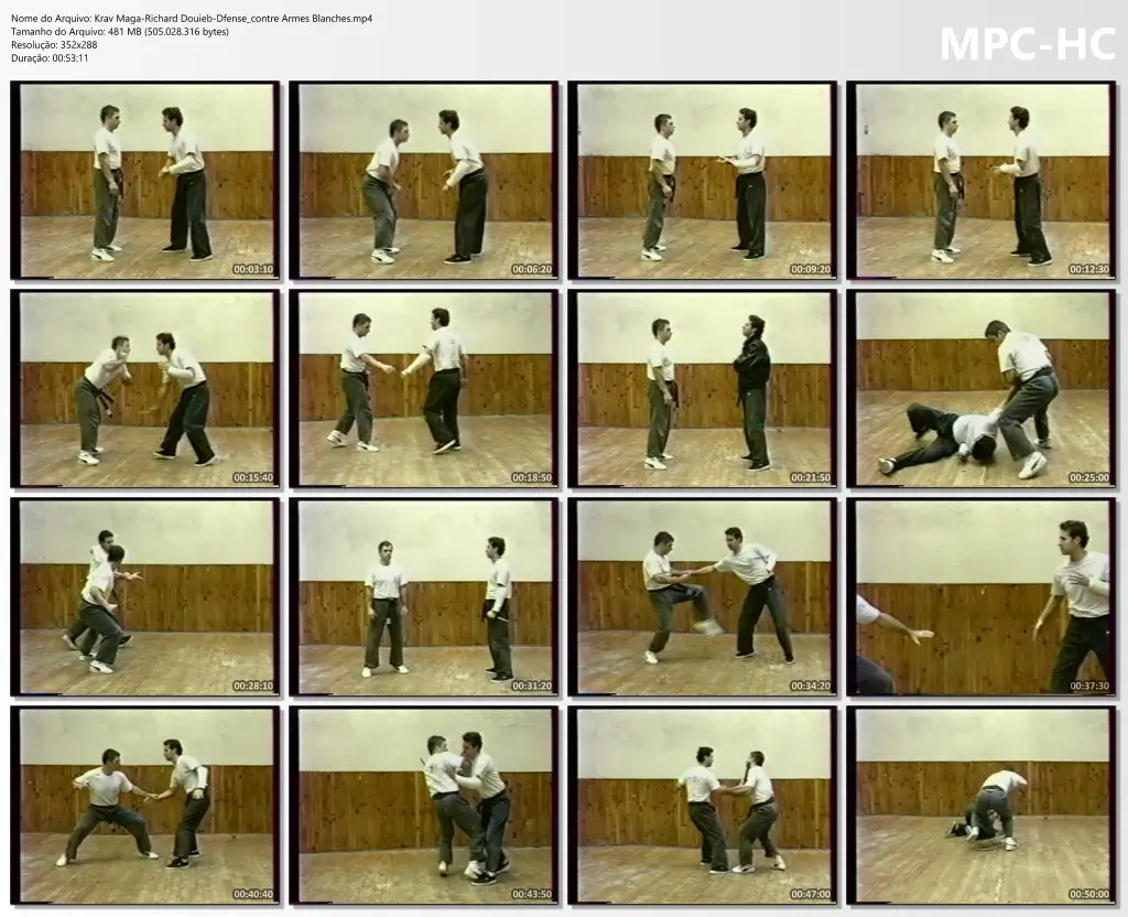 Krav Maga Richard Douieb Dfense contre Armes Blanches.mp4 thumbs