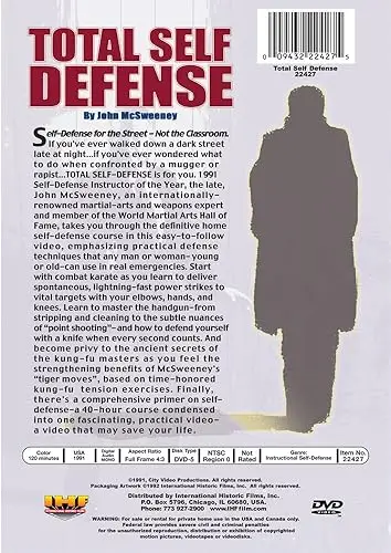 John mcsweeny total self defense cover back