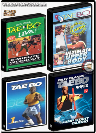 COLEÇÃO 1: BILLY BLANKS TAE BO 4 VOLUMES