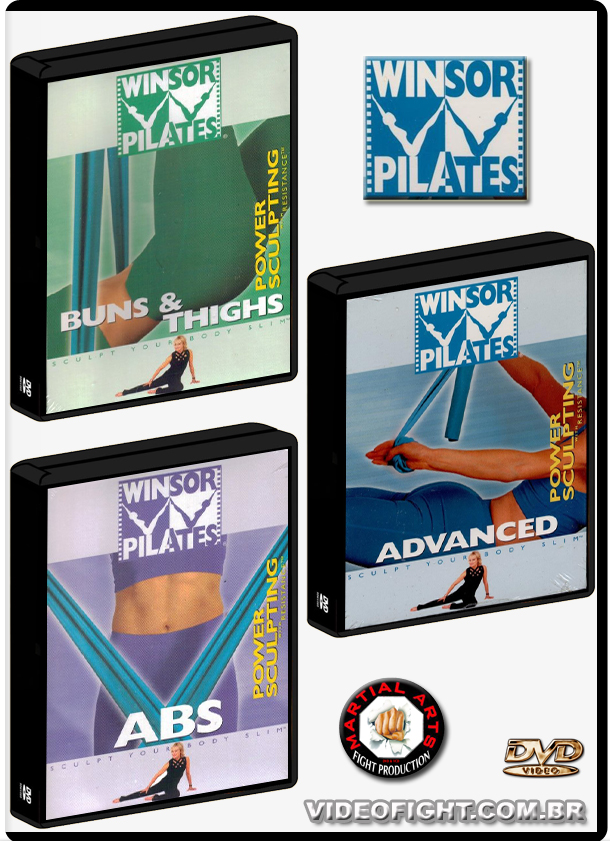 WINSOR PILATES - POWER SCULPTING WITH RESISTANCE - VideoFight DVDs