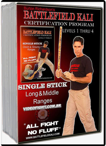 BURTON RICHARDSON'S: BATTLEFIELD KALI SINGLE STICK SERIE 01