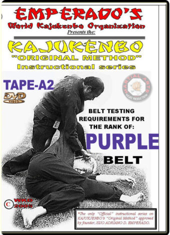 WKO KAJUKENBO ORIGINAL METHOD - PURPLE BELT