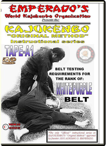 WKO KAJUKENBO ORIGINAL METHOD - WHITE/PURPLE BELT