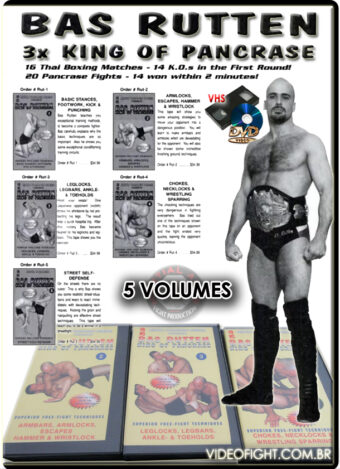 BAS RUTTEN - KING OF PANCRASE - 05 VOLs.