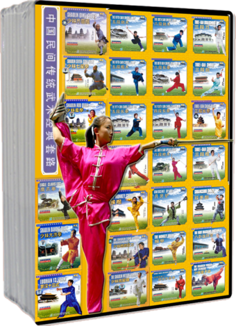 NATIONAL WUSHU CLASSIC & STANDARD ROUTINES DVDS COLLECTIONS