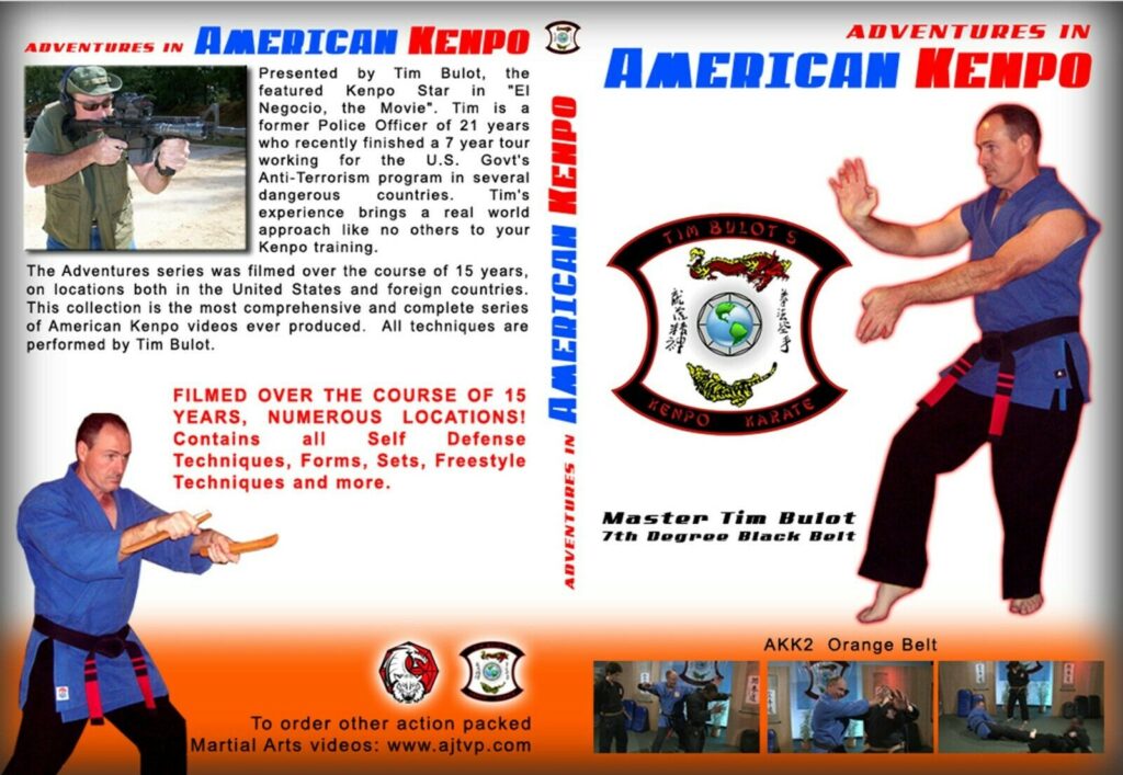 TIM BULOT KENPO KARATE ORANGE BELT REQUIREMENTS
