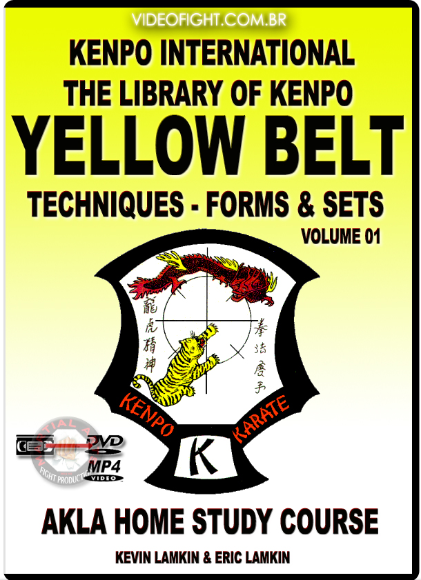 KEVIN LAMKIN - AKLA KENPO KARATE #01 - YELLOW BELT