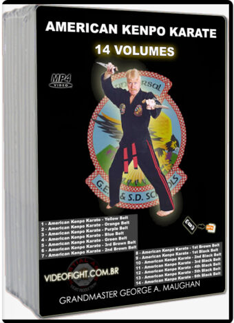 GEORGE A. MAUGHAN - AMERICAN KENPO KARATE SERIES - 14 VOLUMES