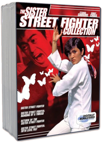 (1974 - 1976) - COLEÇÃO QUADRILOGIA SISTER STREET FIGHTER