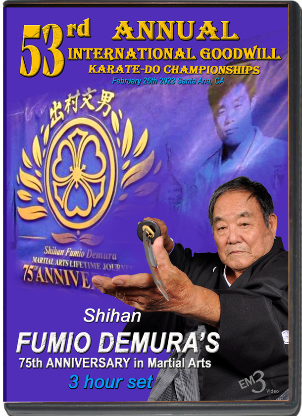 FUMIO DEMURA - 53rd ANUAL INTERNATIONAL GOODWILL KARATE-DO CHAMPIONSHIP