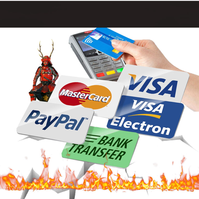 All forms of Payment