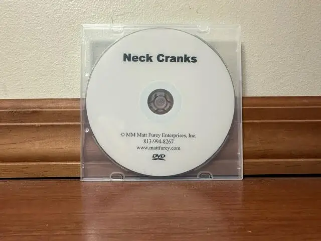 Matt Furey Neck Cranks DVD
