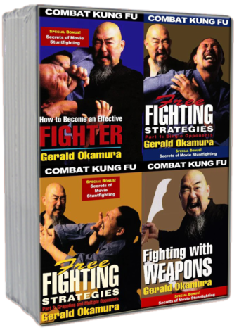 GERALD OKAMURA - COMBAT KUNG FU SAN SOO 4 VOLUMES