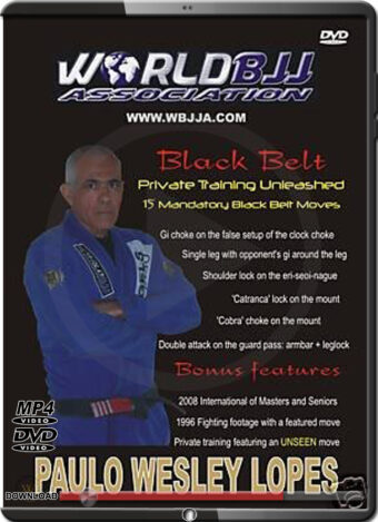 PAULO LOPES - BRAZILIAN JIU JITSU - BLACK BELT PRIVATE TRAINING UNLEASHED