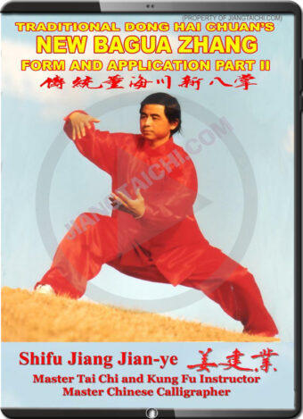 JIANG JIAN YE - TRADITIONAL DONG HAI CHUAN NEW BAGUA ZHANG FORM AND APPLICATION PART 02