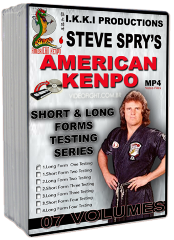 STEVE SPRY’S AMERICAN KENPO KARATE - SHORT & LONG FORM TESTING SERIES