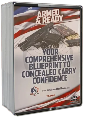 USCCA - ARMED & READY - YOUR COMPREHENSIVE BLUEPRINT TO CONCEALED CARRY CONFIDENCE