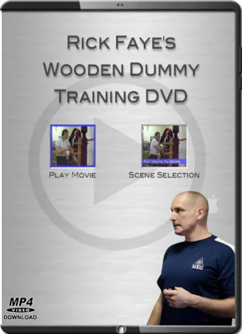 RICK FAYE'S - JUN FAN SETS - WOODEN DUMMY TRAINING