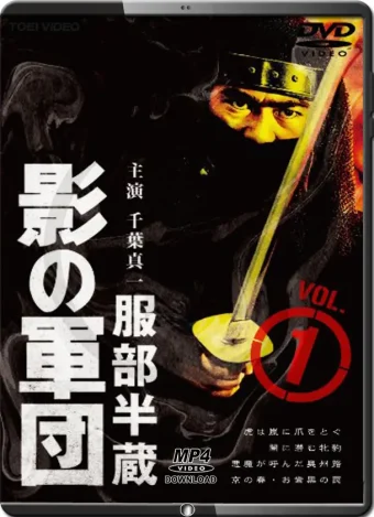 (1980) shadow warriors serie – kage no gundan – hattori hanzo dvd