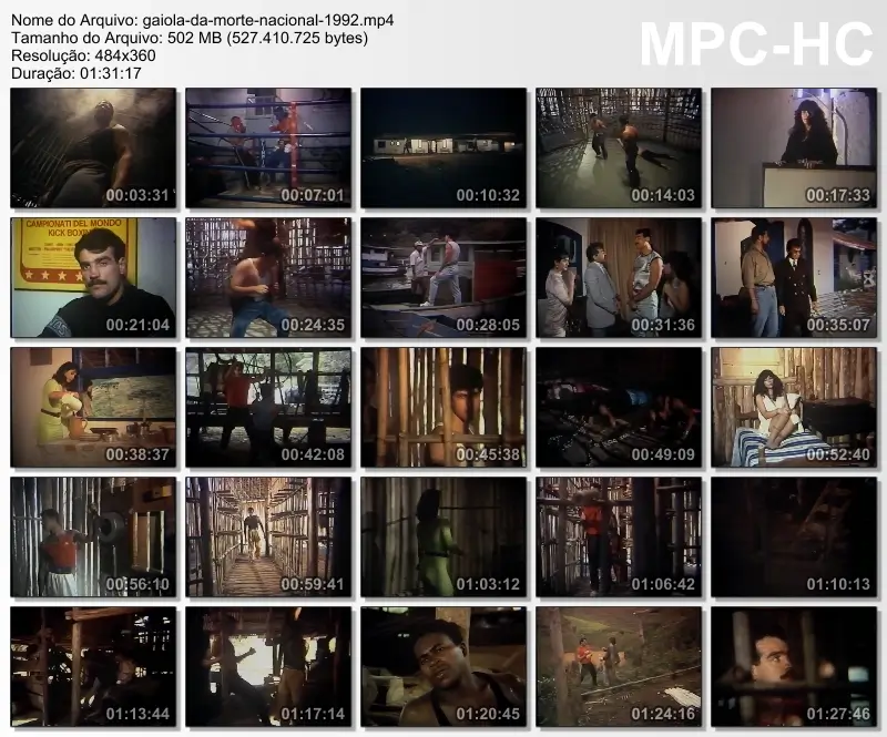 (1991) gaiola da morte dvd