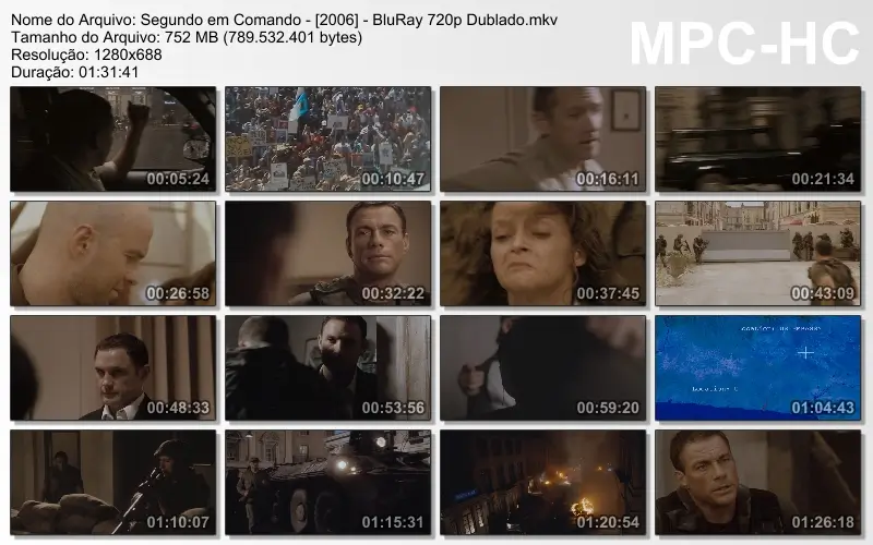 (2006) Jean Claude Van Damme Segundo Comando Dvd