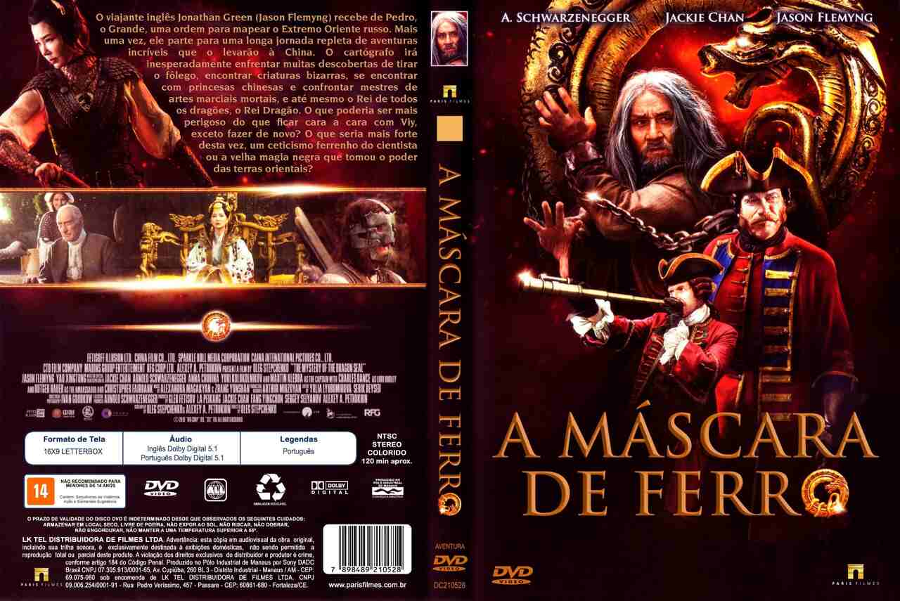 (2021) a mascara de ferro dvd