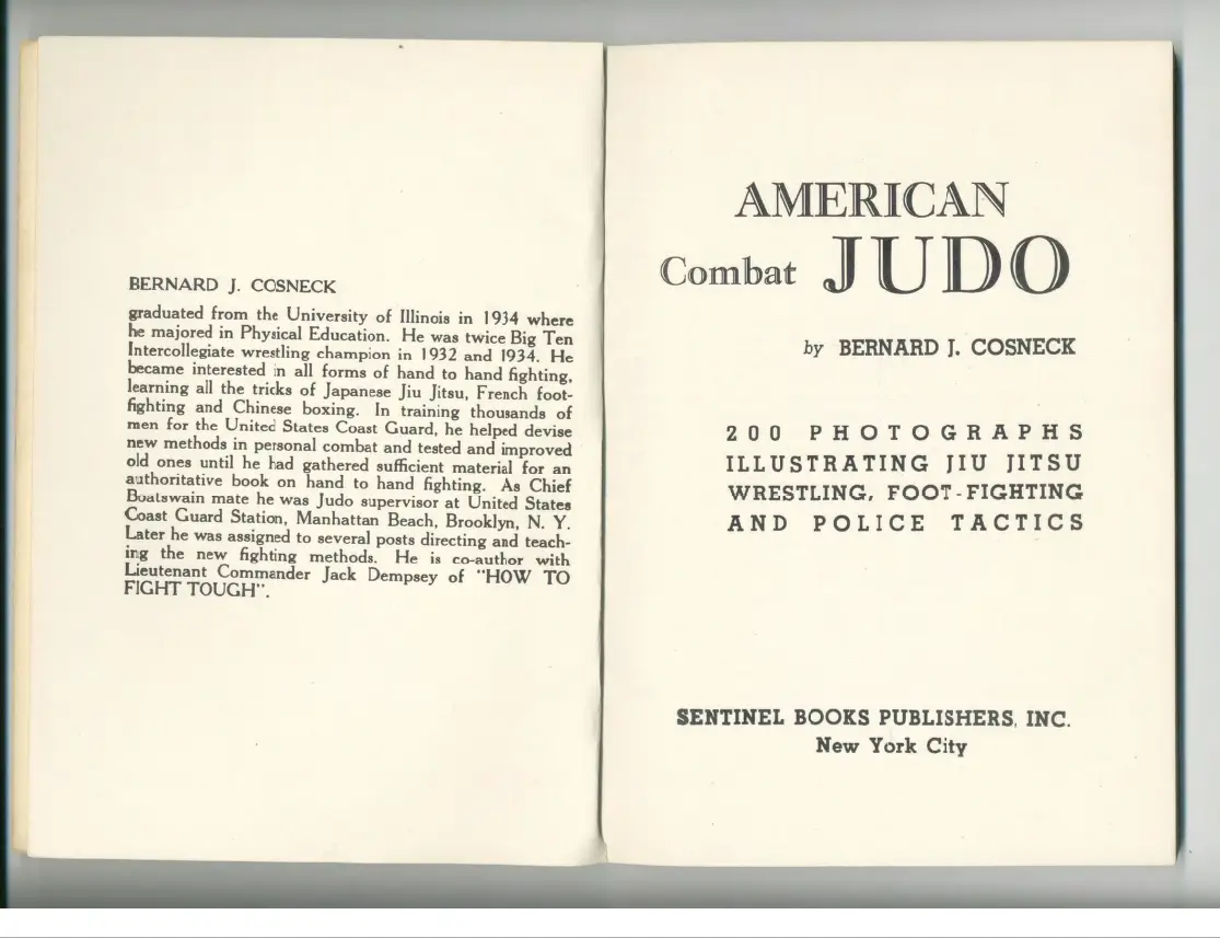 Bernard J Cosneck American Combat Judo Pdf 3