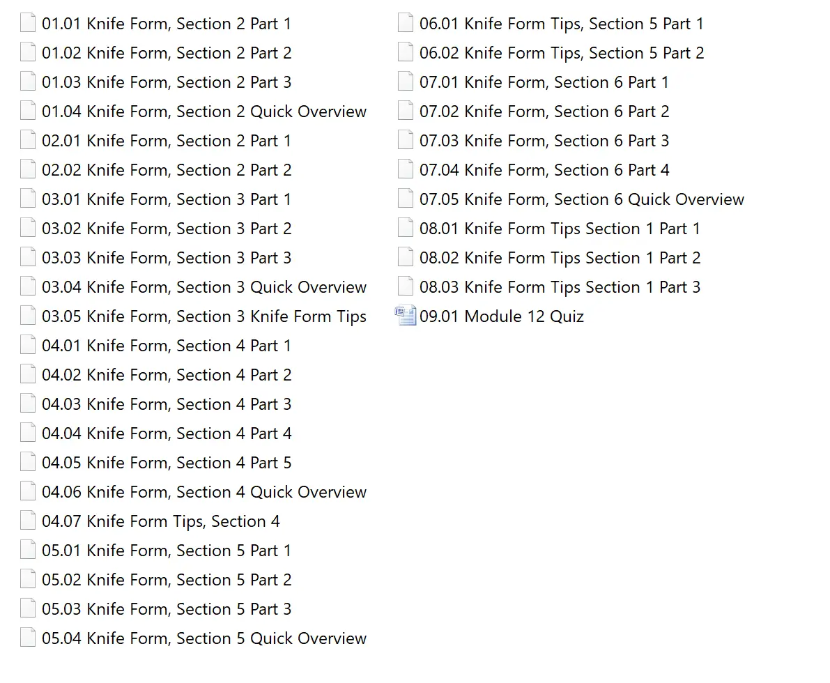 Colin ward wing chun on line module 11 to 14 12