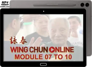 Colin ward – wing chun on line – module 07 to 10