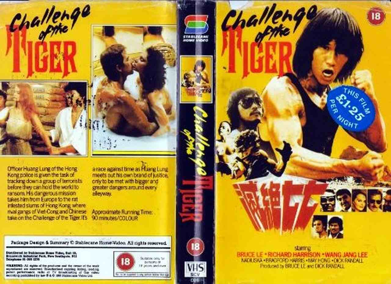 Challenge of the tiger uk stablecane home video vhs easy resize.com
