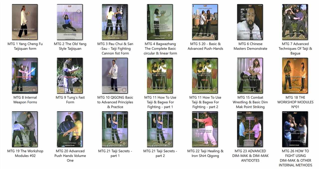 Erle montaigue dvds collection 1