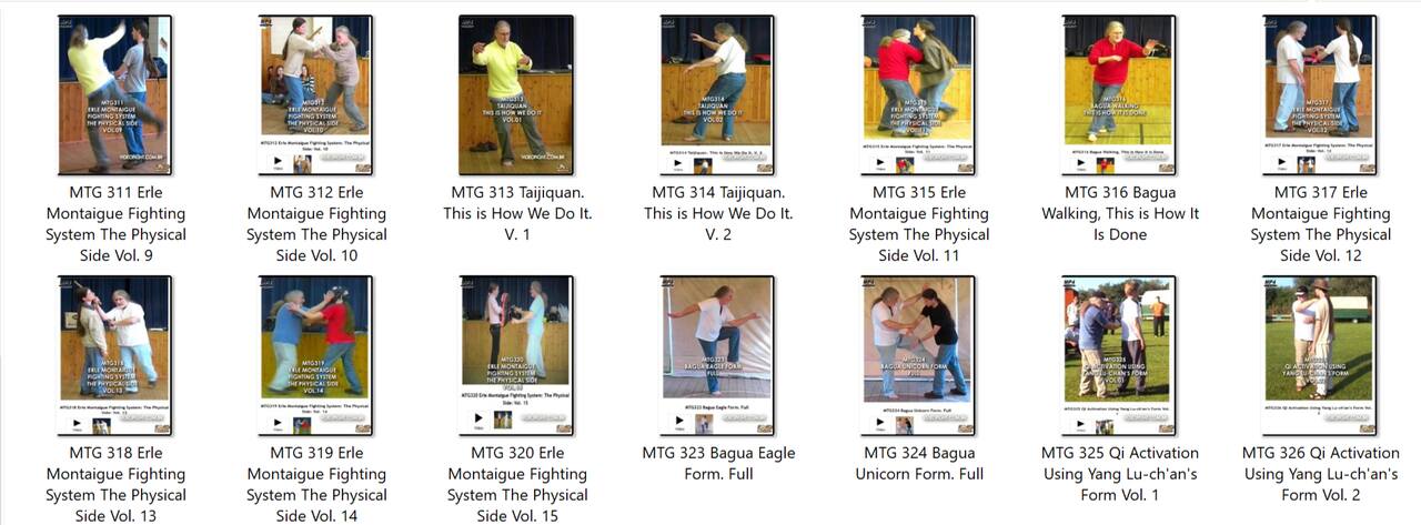 Erle montaigue dvds collection 14