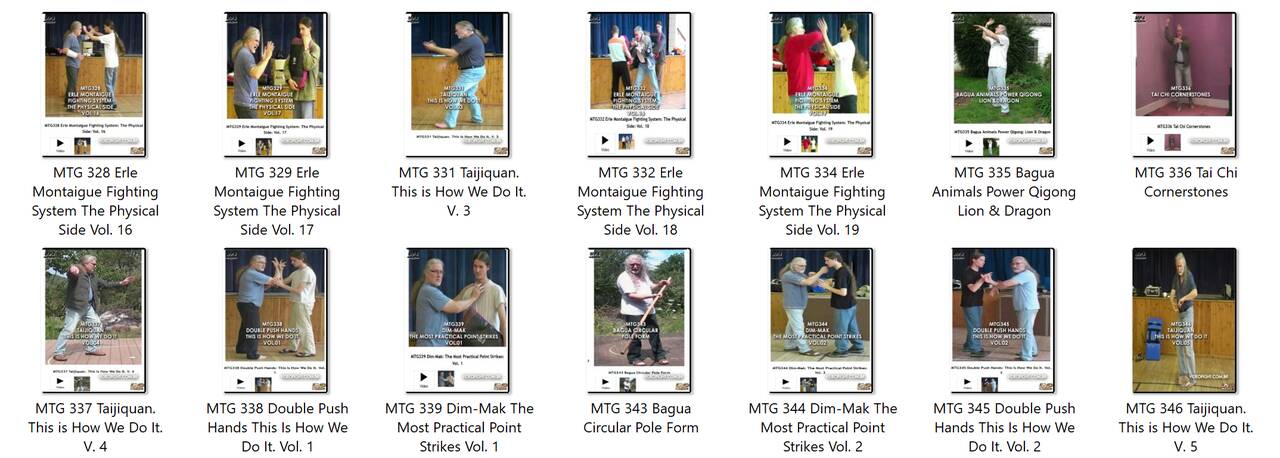 Erle montaigue dvds collection 15