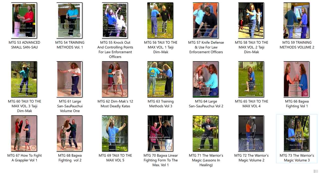 Erle montaigue dvds collection 3