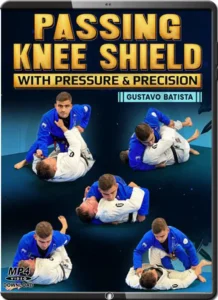 Gustavo batista passing knee shield with pressure and precision