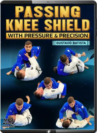 Gustavo batista passing knee shield with pressure and precision