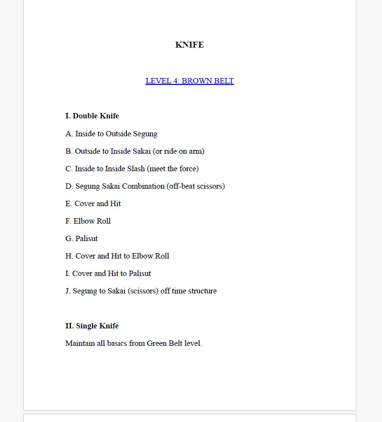 Rister jon, huang alfred rister international martial arts curriculum guide first edition 3