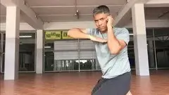 Chanuphon yodsamai elbow basics in muai thay martial art of thailand cover