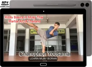 Chanuphon yodsamai kicks basics in muai thay martial art of thailand