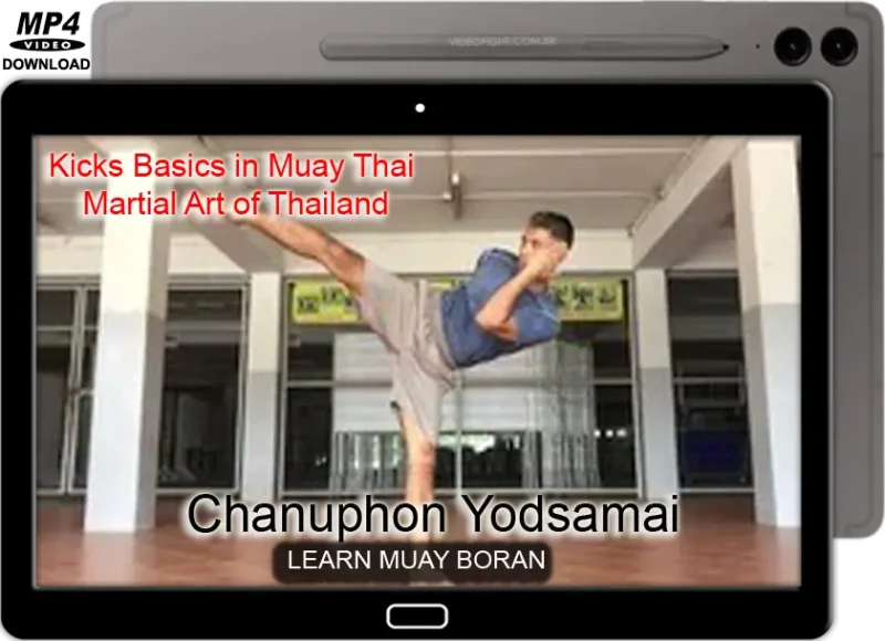 Chanuphon yodsamai kicks basics in muai thay martial art of thailand