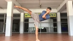 Chanuphon yodsamai kicks basics in muai thay martial art of thailand cover