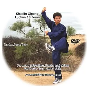 Shaolin qigong luohan 13 forms cover
